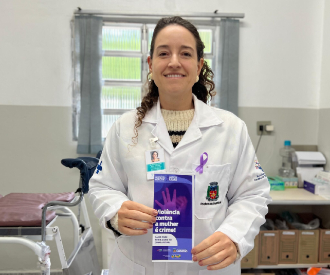 A Prefeitura de Cubatão iniciou, nesta segunda-feira (11), a programação do “Agosto Lilás”, campanha nacional de combate a todos