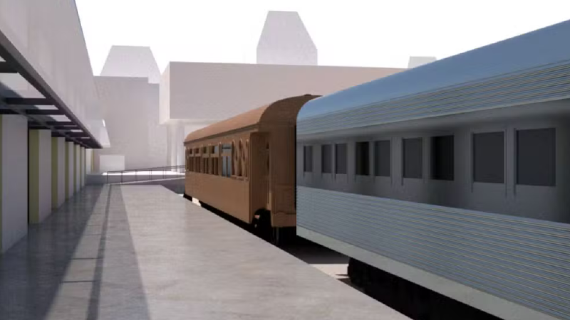 O edifício do antigo Armazém de Bagagens, estrutura tombada localizada na Estação do Valongo, em Santos (SP), será reformado e restaurado...