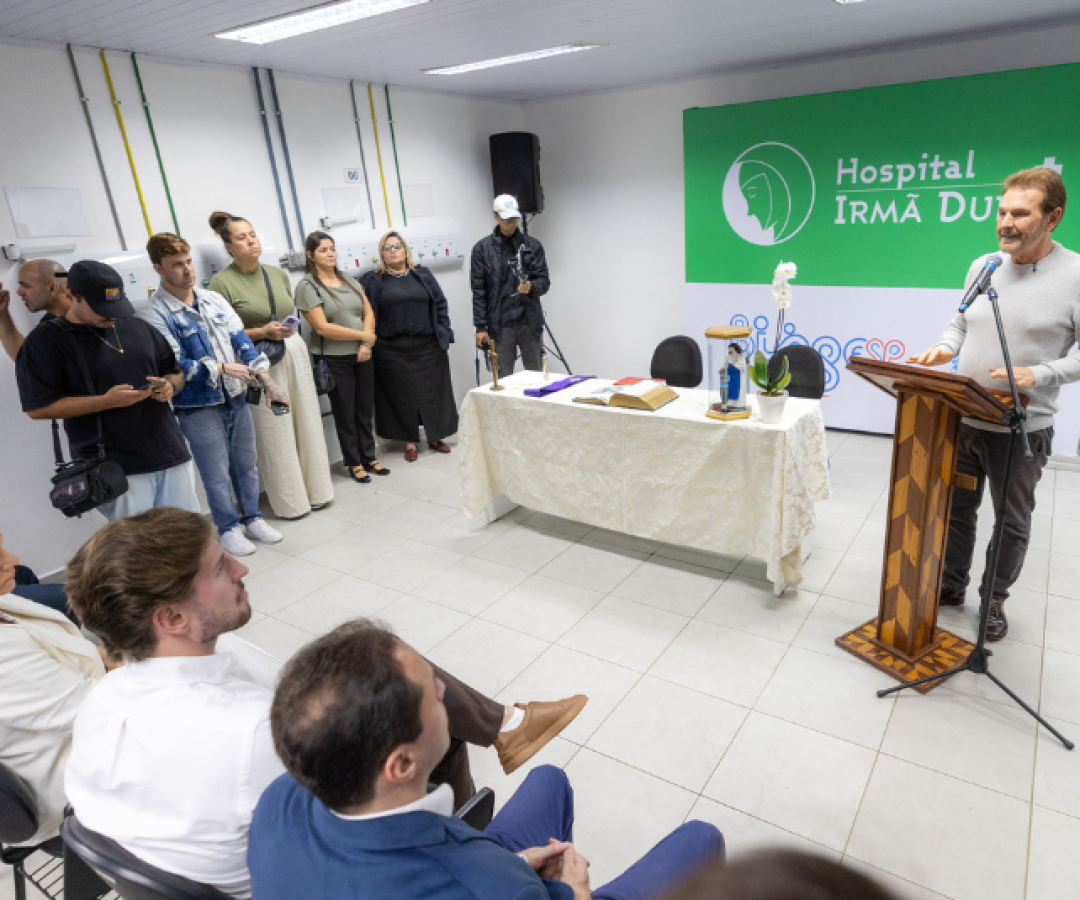 A Prefeitura de Praia Grande entregou nesta terça-feira (2) a revitalização do 2º andar do Hospital Municipal Irmã Dulce (HMID).