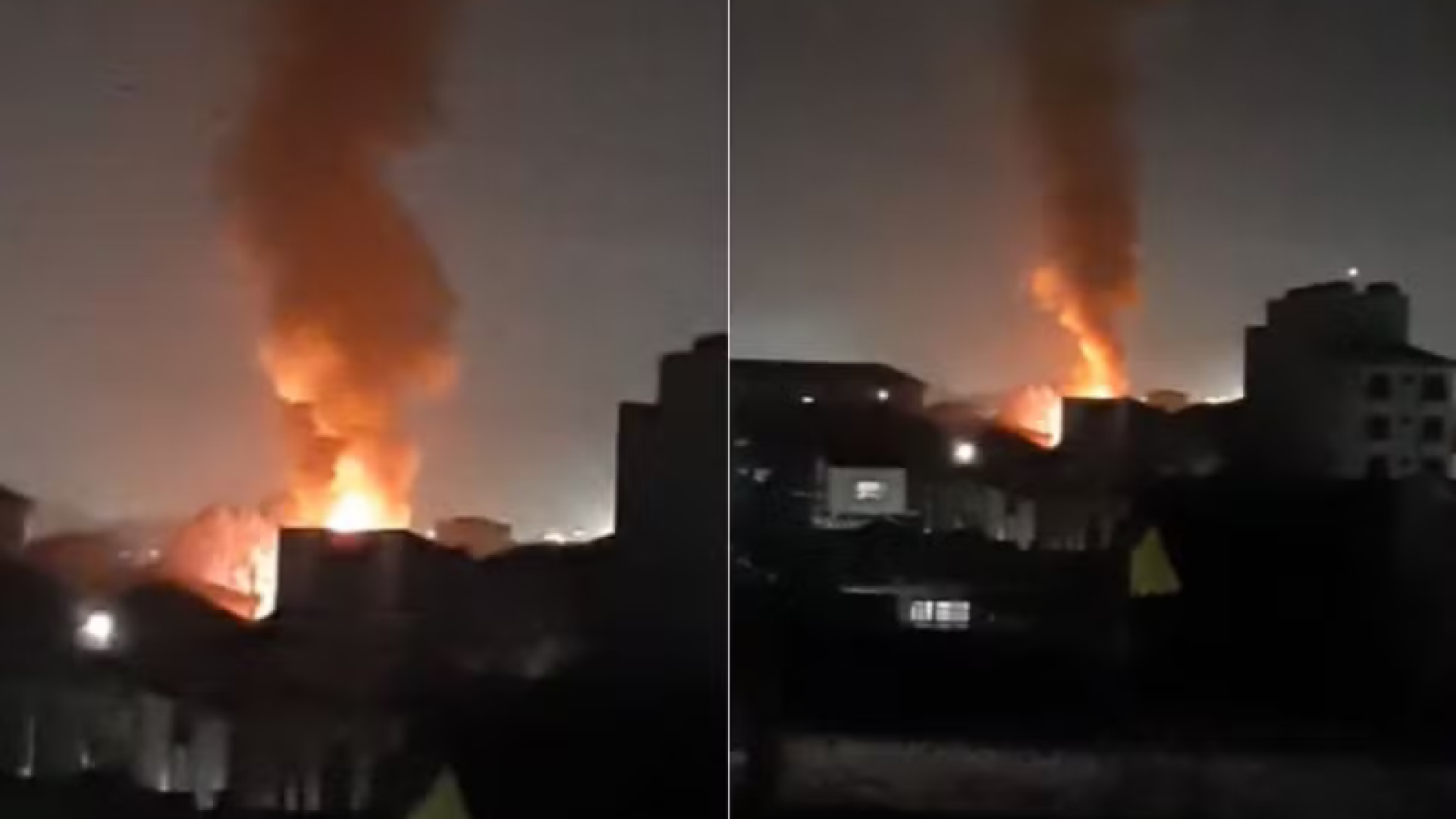 Um homem sofreu queimaduras de segundo grau após um incêndio destruir completamente sua casa, na noite de quarta-feira (3)...