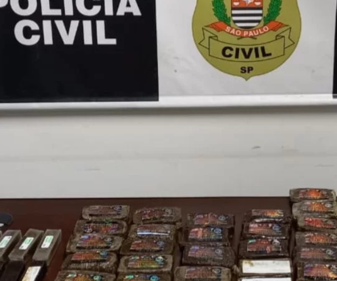 Uma mulher presa em flagrante por tráfico internacional de drogas, após desembarcar de um voo Paris–São Paulo com entorpecentes na bagagem...