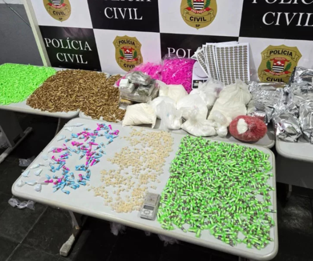 Policiais civis da Delegacia Sede de Guarujá, no litoral de São Paulo, localizaram na última segunda-feira (8) um barraco utilizado como...