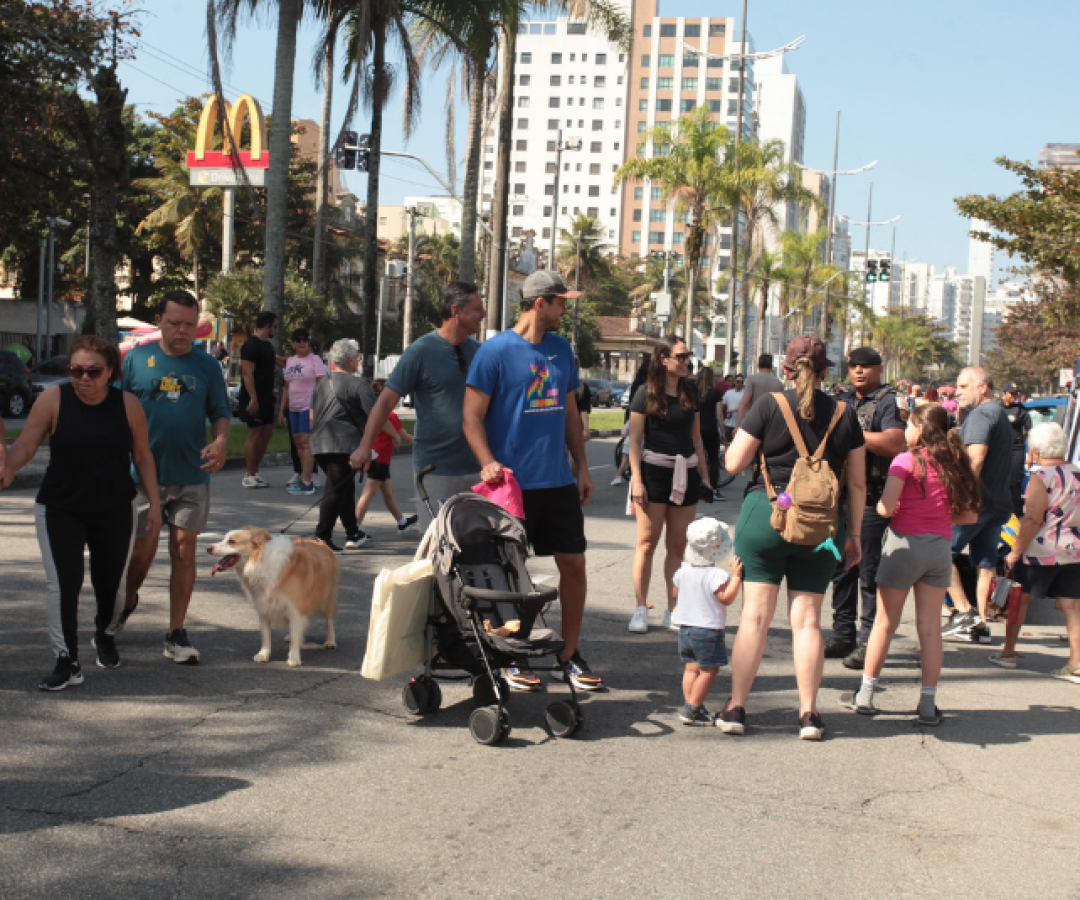 A cidade de Santos promove neste domingo (14) mais uma edição do projeto “Vem pra Orla”, das 10h às 14h, com atividades gratuitas...