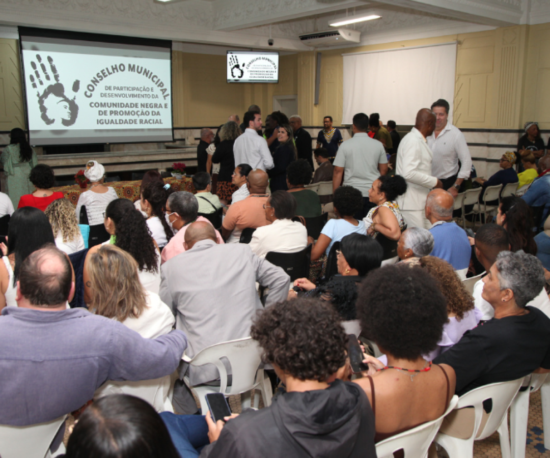 O Conselho Municipal de Participação e Desenvolvimento da Comunidade Negra e de Promoção da Igualdade Racial...