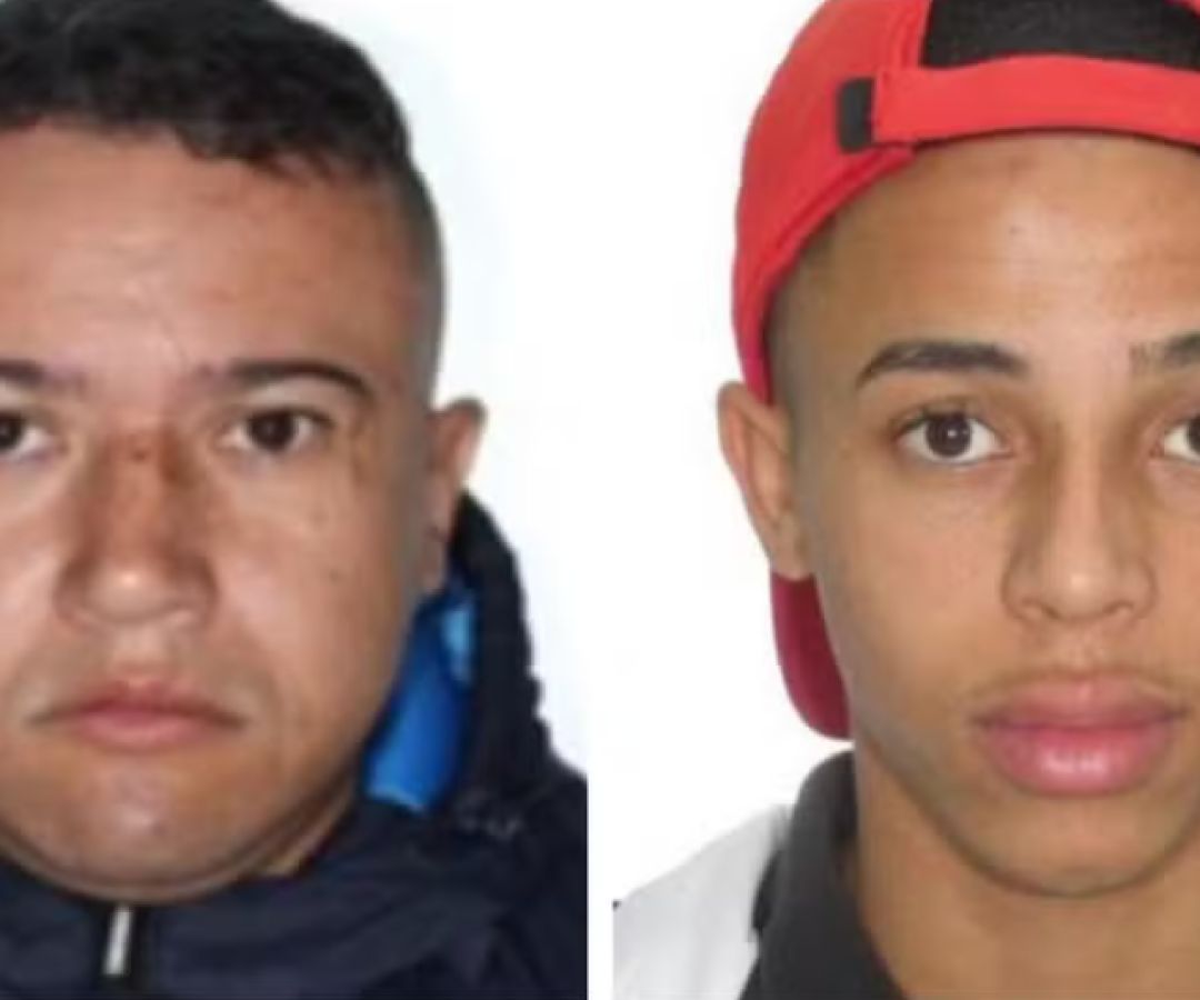 O secretário da Segurança Pública de São Paulo, Guilherme Derrite, divulgou nesta quinta-feira (18) os nomes e fotos de dois suspeitos...