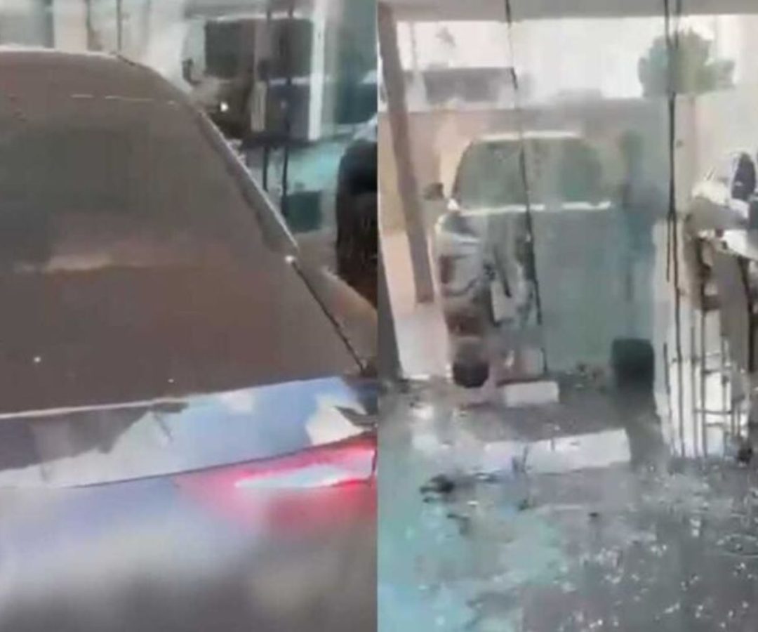 Mulher destrói carro de luxo após briga e vídeo viraliza
