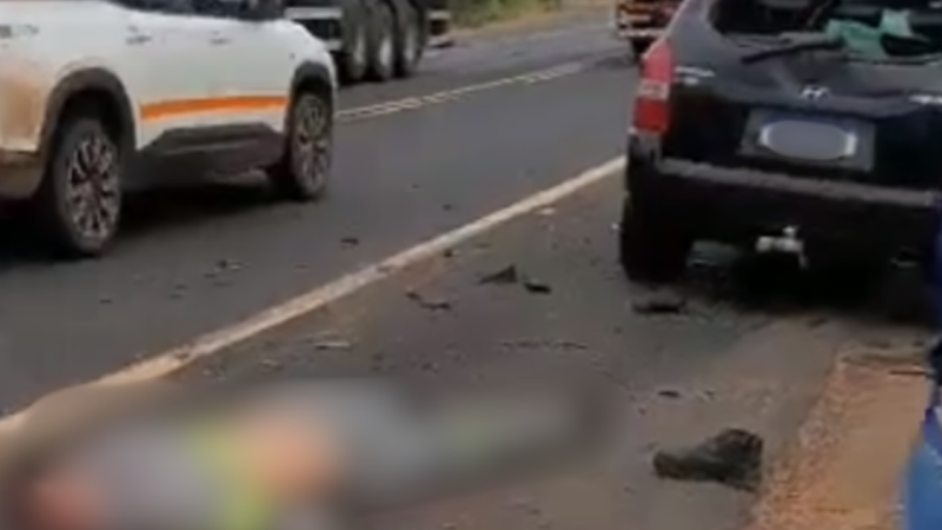 Motociclista morre em colisão frontal com carro na MGC-452, em Nova Ponte