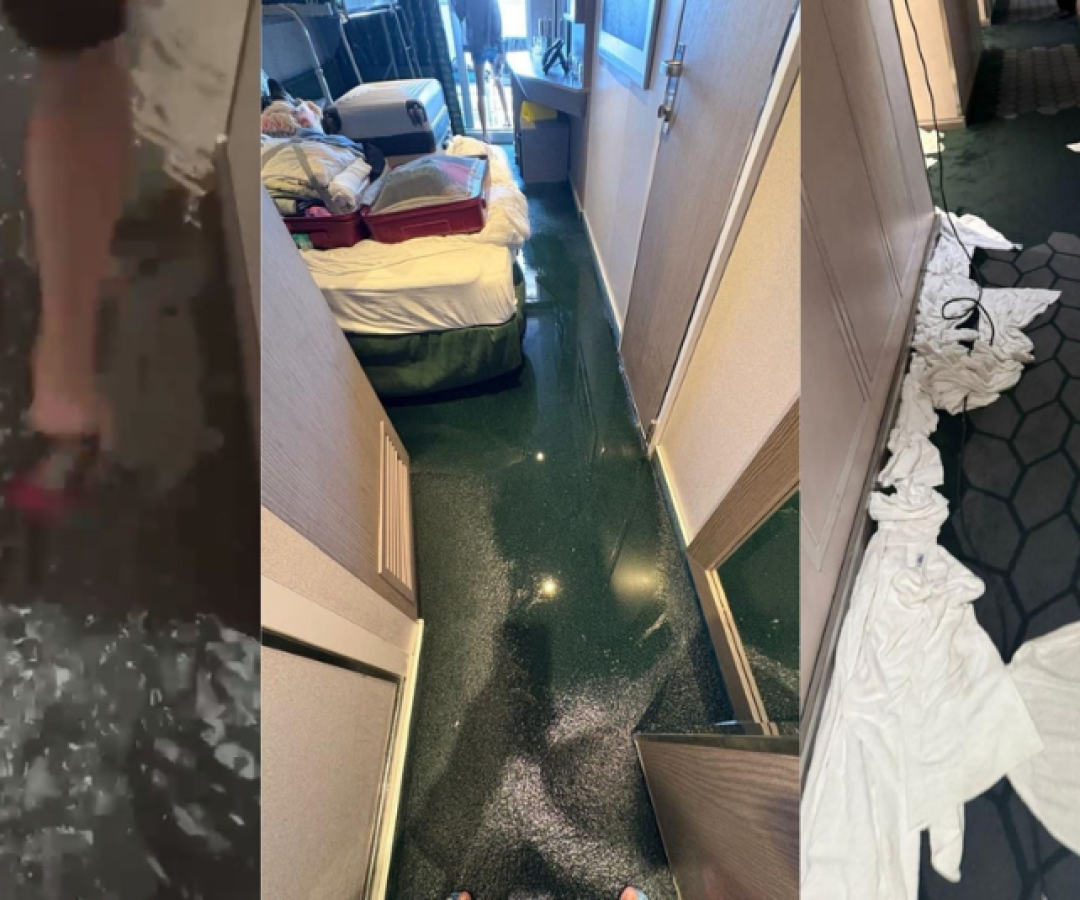 Inundação em cruzeiro assusta passageiros durante trajeto entre Búzios e Salvador