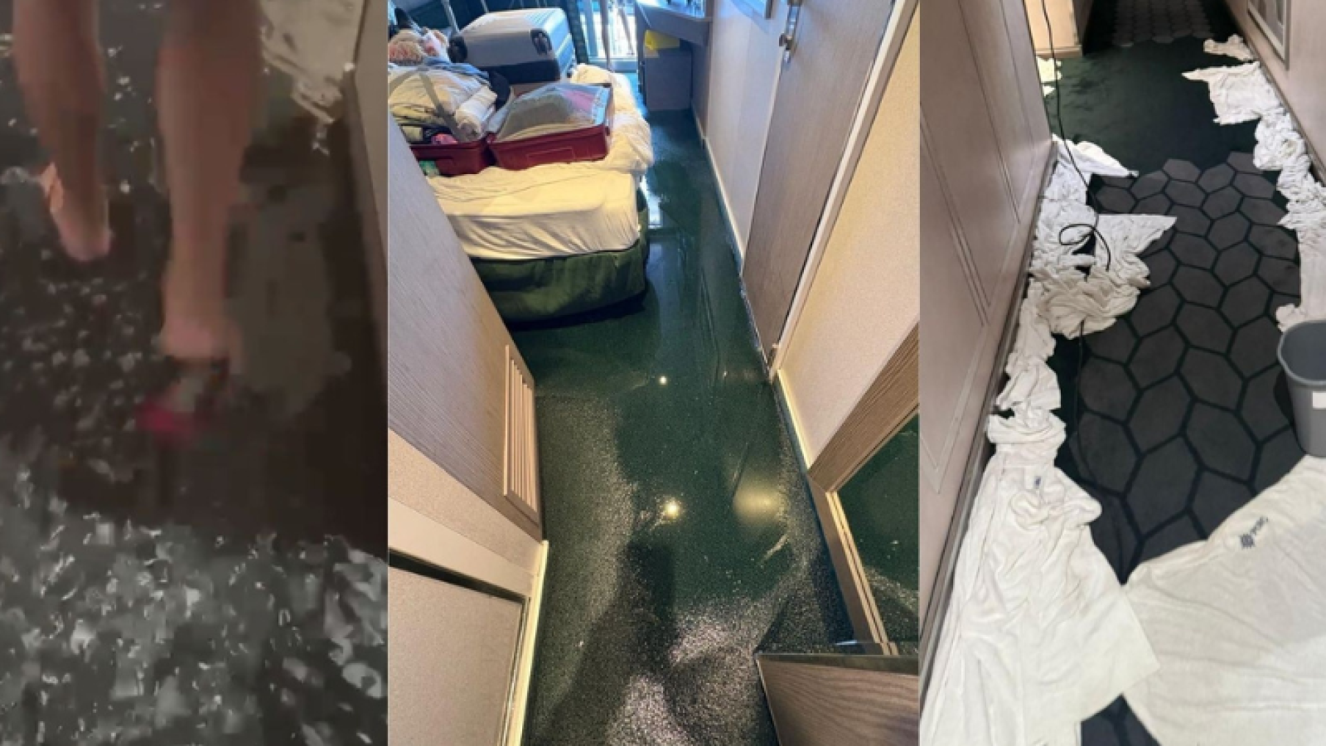 Inundação em cruzeiro assusta passageiros durante trajeto entre Búzios e Salvador