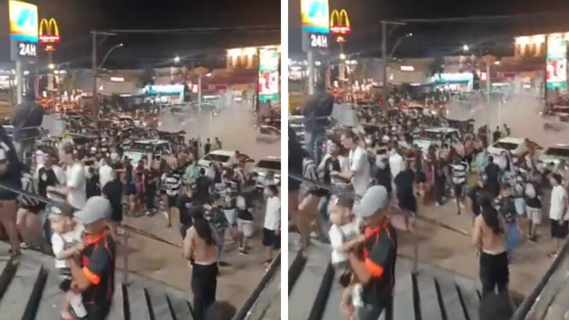 Caos em Uberaba: comemoração do Corinthians termina com ação da PM