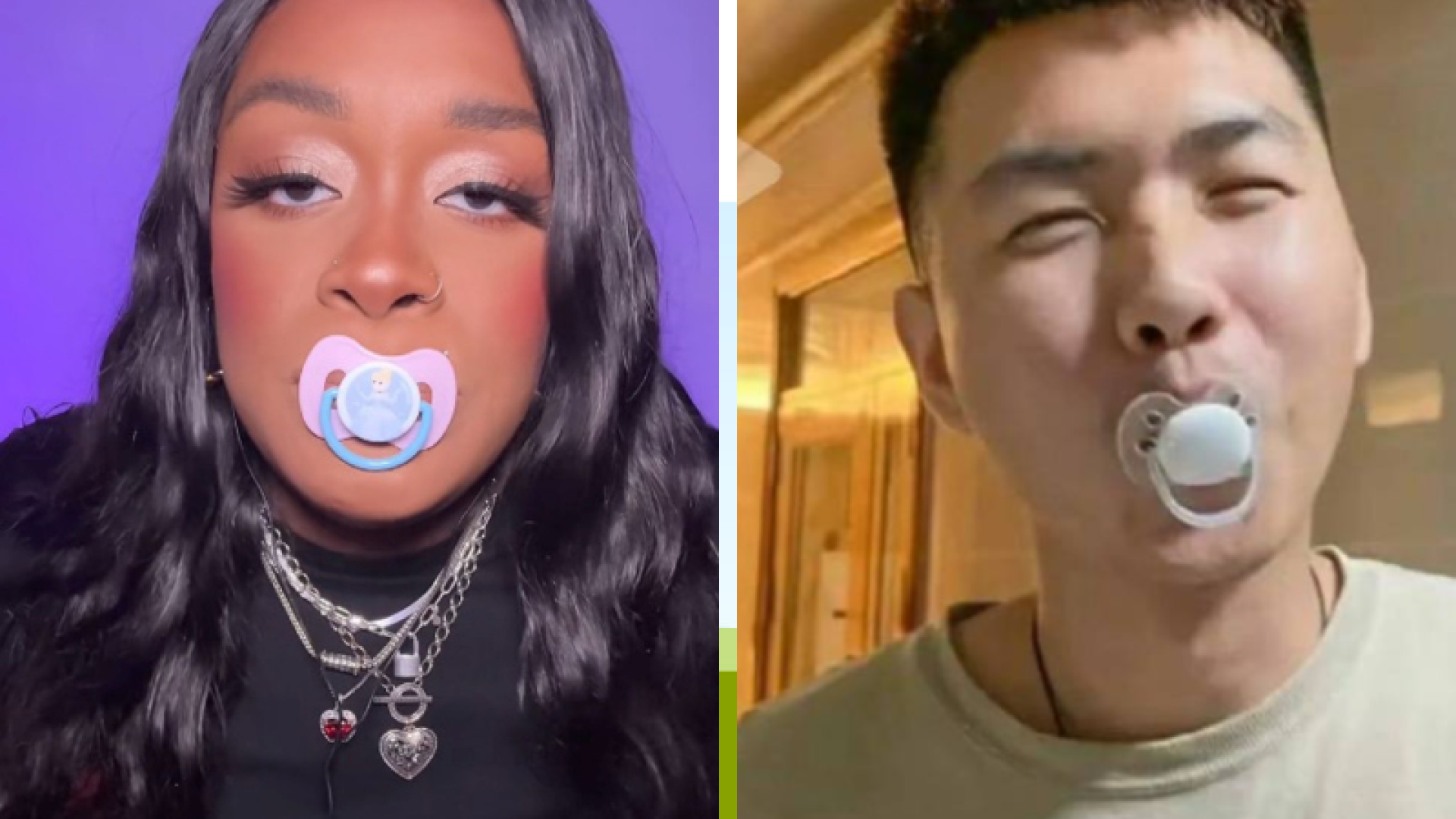 A prática de adultos usarem chupetas, que ganhou força na China e na Coreia do Sul e se espalhou por meio das redes sociais, vem