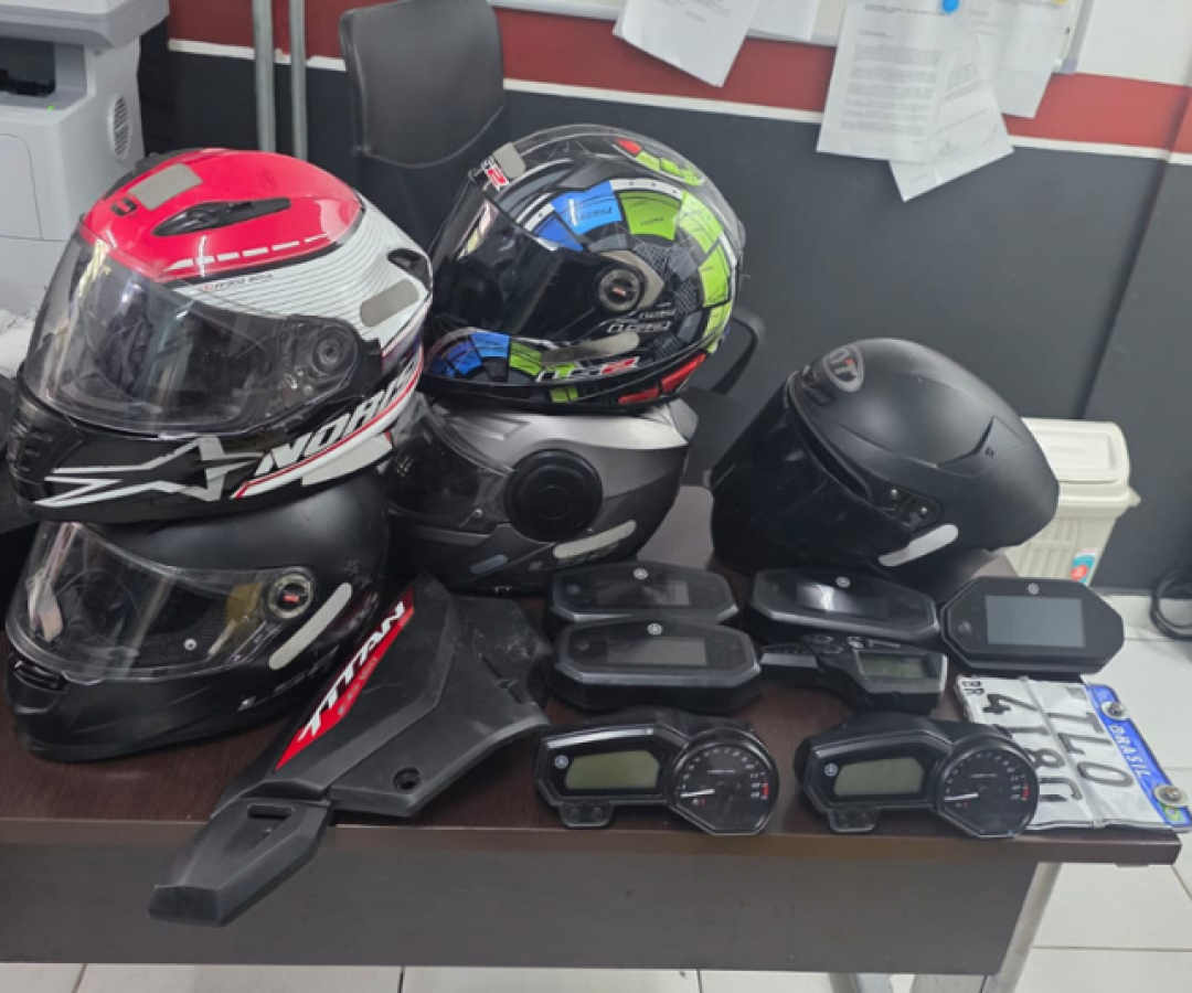 Polícia Civil desarticula quadrilha de furto de motos em Peruíbe