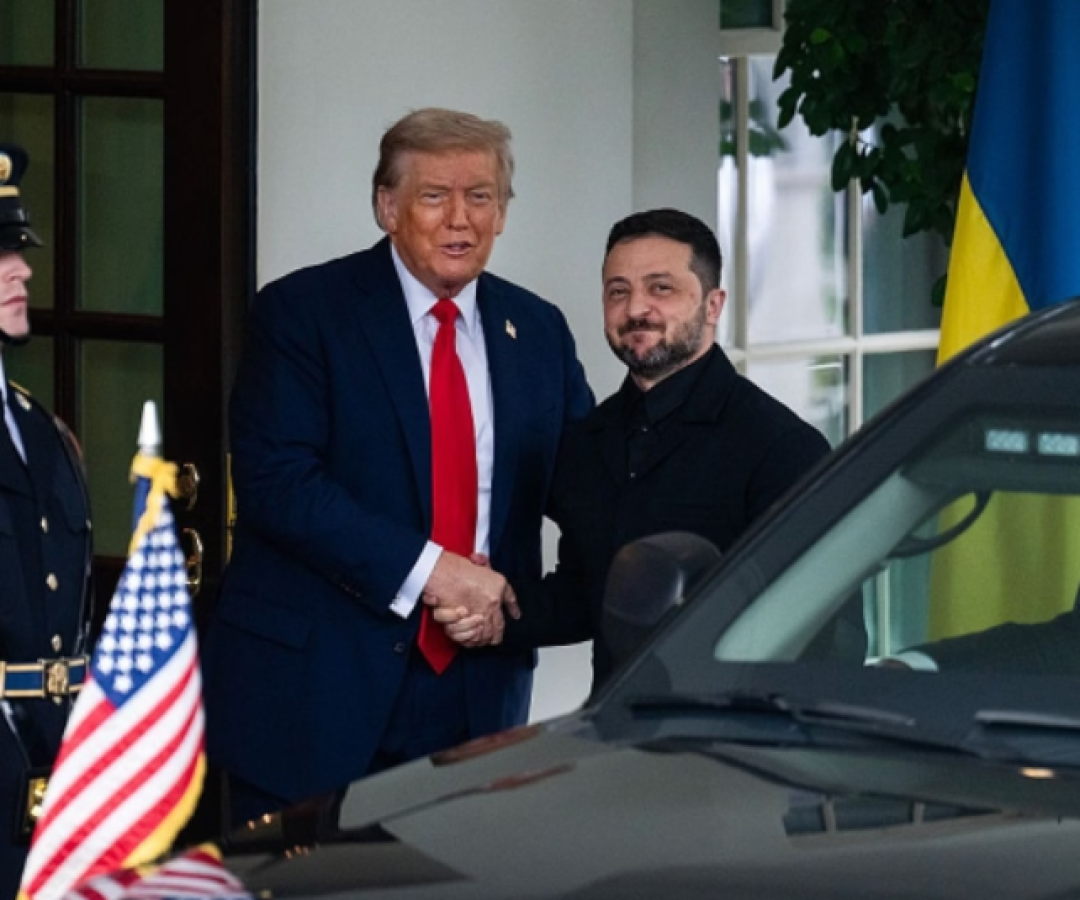 O presidente dos Estados Unidos, Donald Trump, afirmou nesta segunda-feira (18), durante encontro com o presidente da Ucrânia,