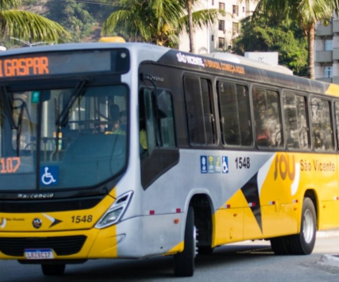Ônibus municipais de São Vicente terão integração com VLT a partir de novembro