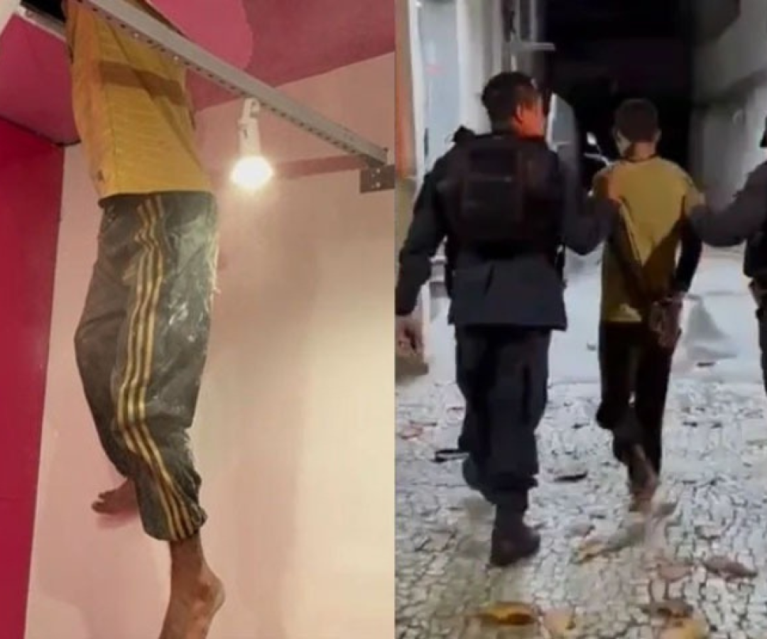 Na madrugada de segunda-feira (18 de agosto), Patrick Rocha Maciel, de 21 anos, foi preso em flagrante por policiais do 19º Batalhão