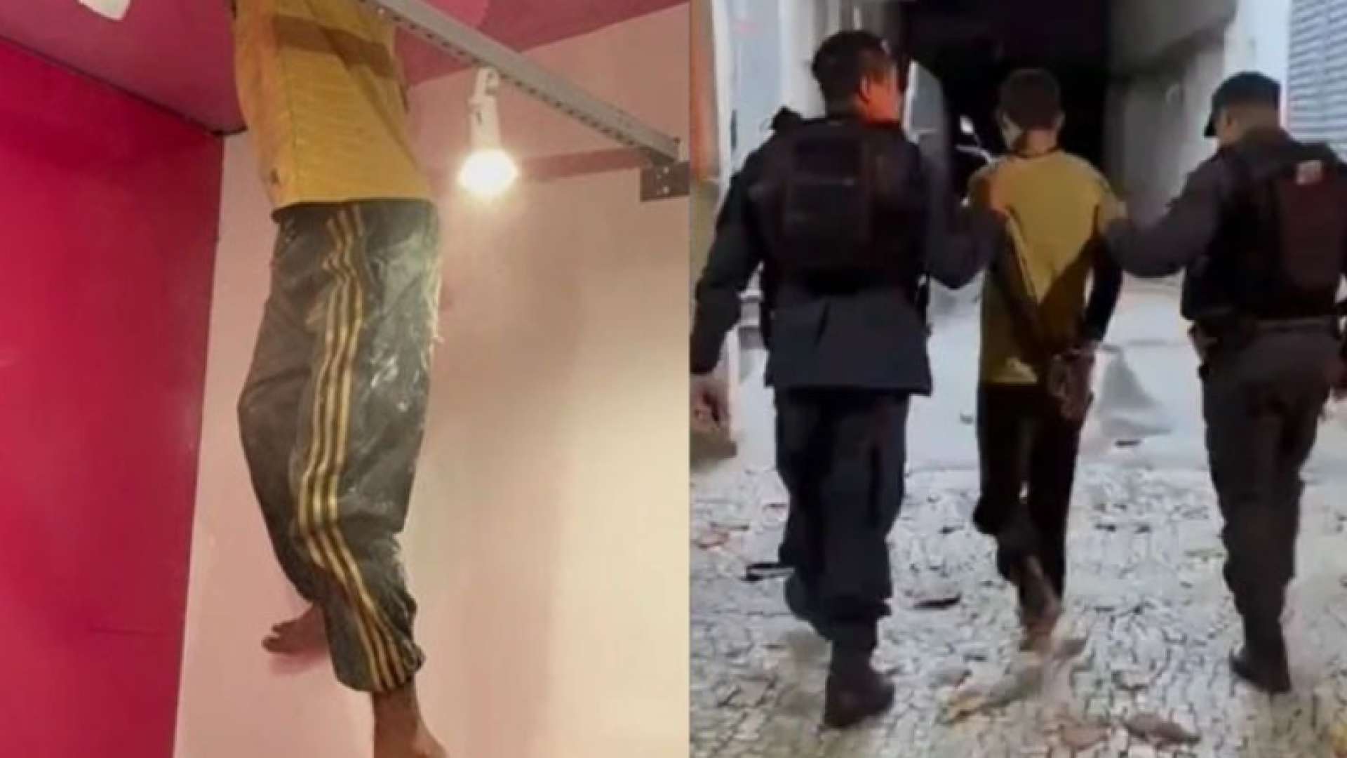 Na madrugada de segunda-feira (18 de agosto), Patrick Rocha Maciel, de 21 anos, foi preso em flagrante por policiais do 19º Batalhão