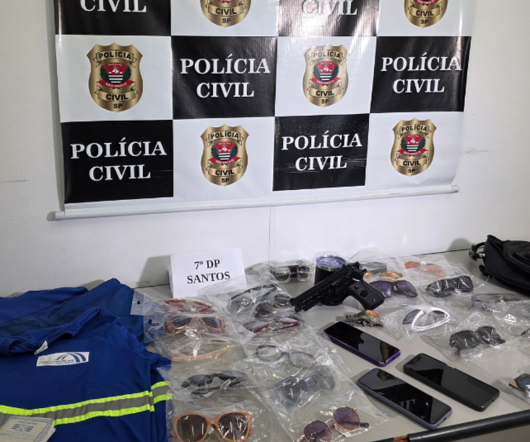 Crime solucionado: homem que roubou loja no Gonzaga é preso em São Vicente