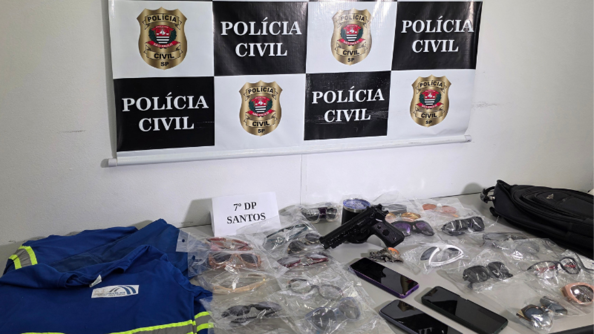 Crime solucionado: homem que roubou loja no Gonzaga é preso em São Vicente