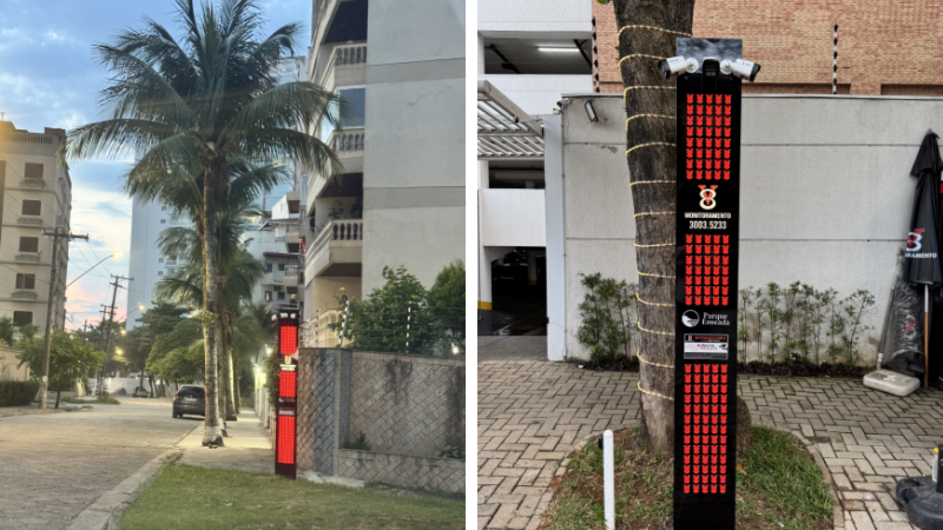 Moradores criam maior rede privada de monitoramento urbano de Guarujá