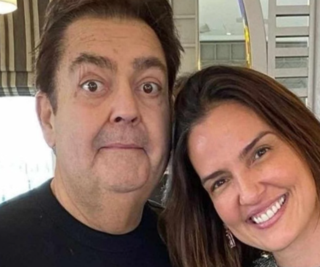 Esposa de Faustão comemora alta hospitalar do apresentador após mais de três meses internado