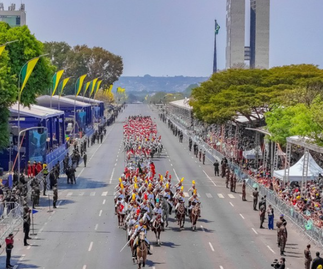 Desfile de 7 de Setembro em Brasília: saiba o que pode e o que não pode levar