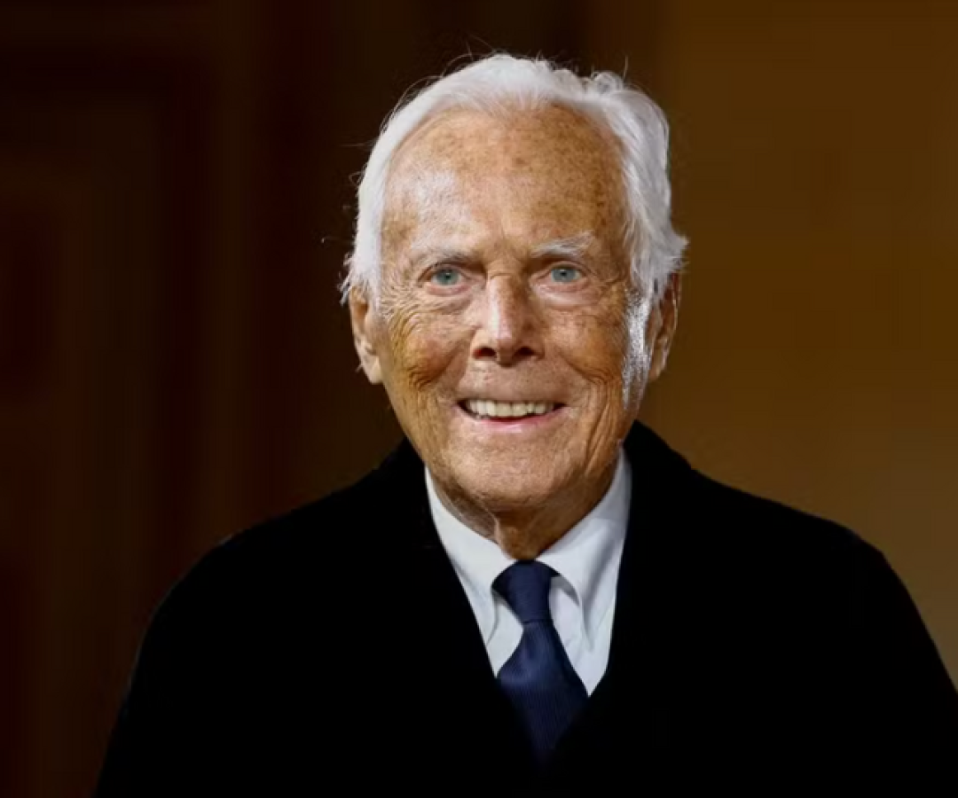 Giorgio Armani morre aos 91 anos em Milão; velório será neste fim de semana