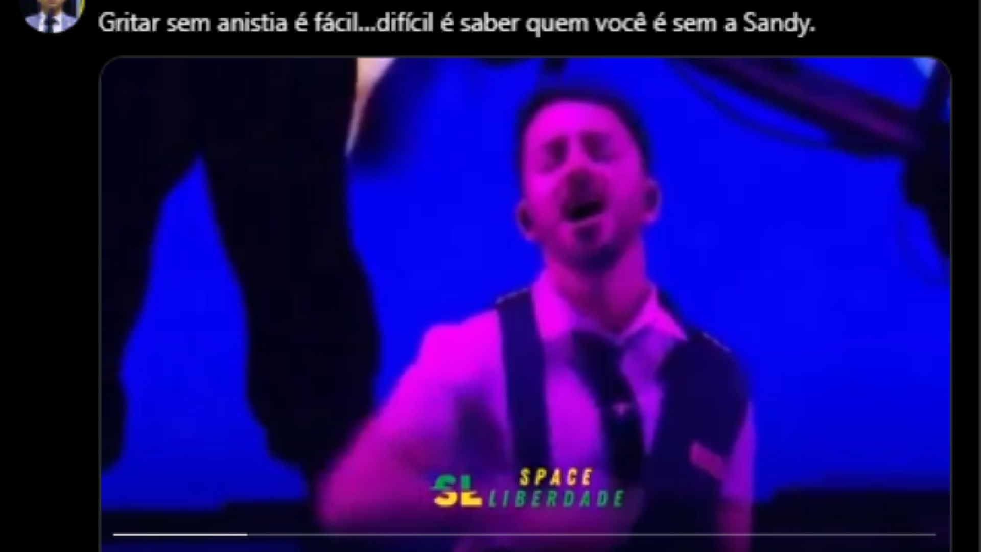Nikolas Ferreira ironiza Junior Lima após protesto contra anistia em show no The Town