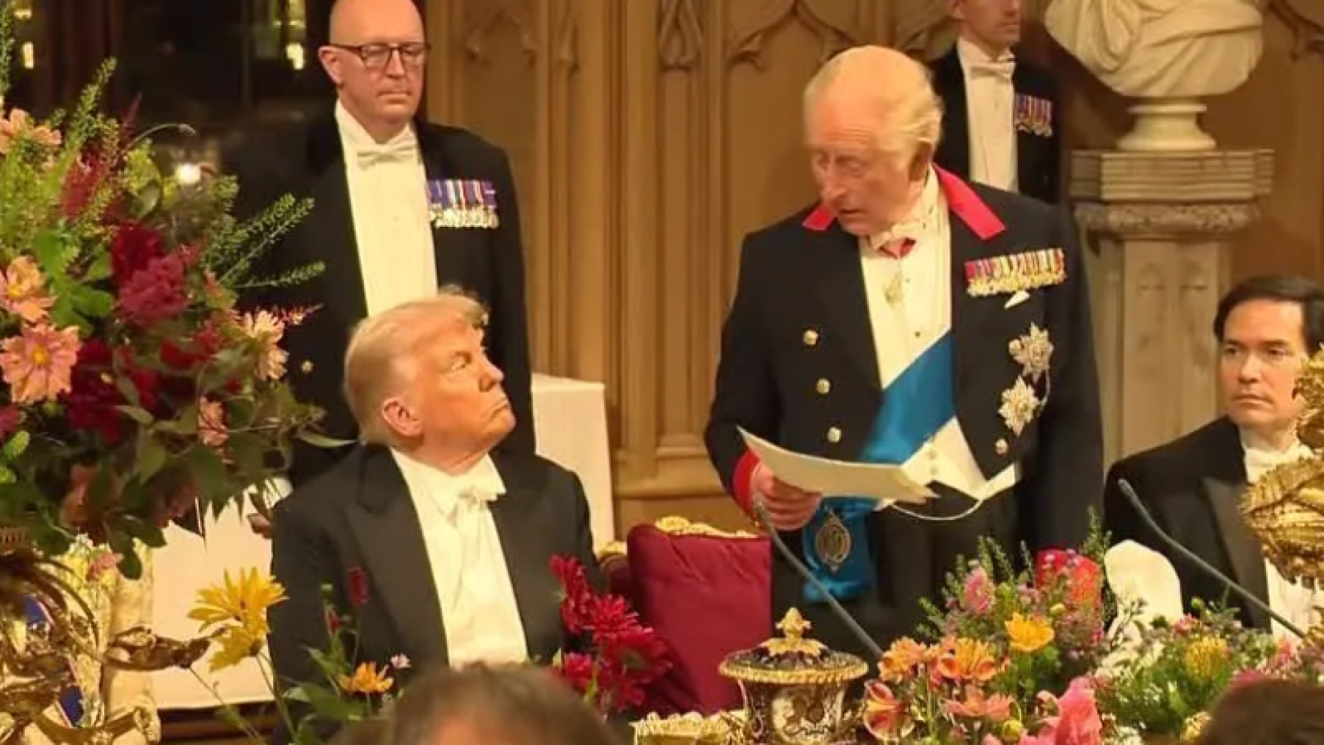 Rei Charles III Elogia Esforços de Trump em Banquete Histórico no Reino Unido