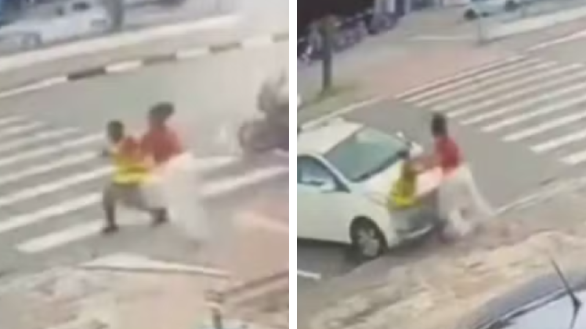O seu assalto é canibal: homem morde mulher no peito durante assalto