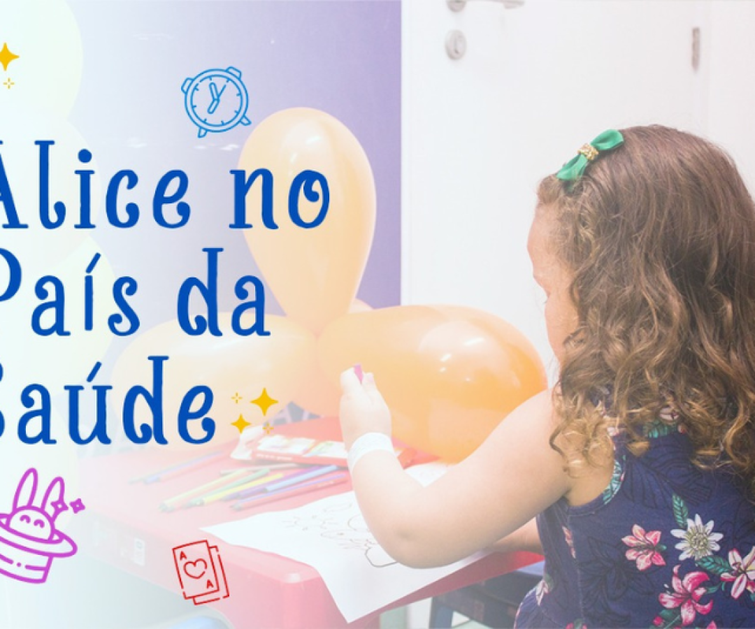 "Alice no País da Saúde" transforma Hospital Vicentino em um cenário lúdico para crianças internadas