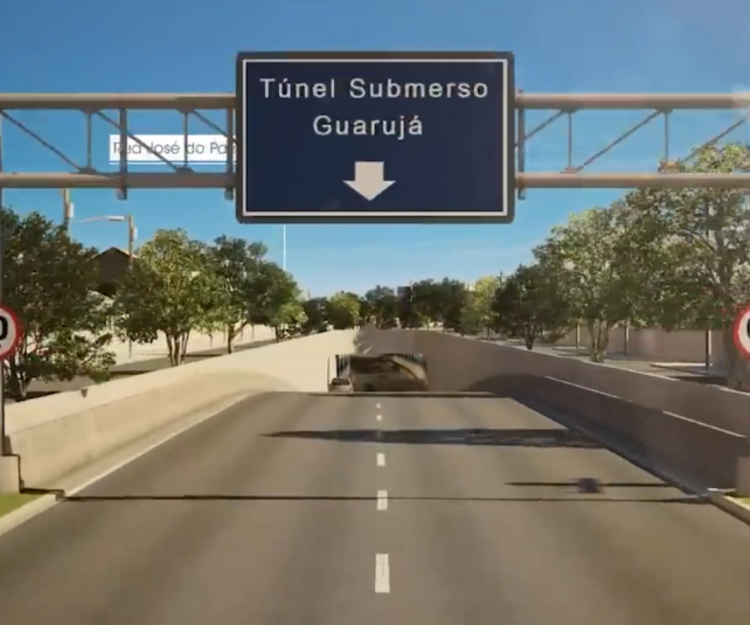 Túnel Santos–Guarujá promete travessia em apenas 3 minutos