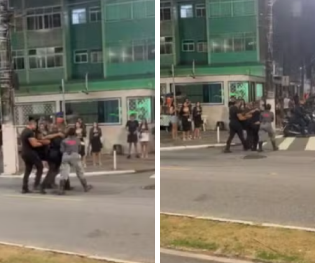 Homem é baleado por agente penal em quiosque na orla de Praia Grande