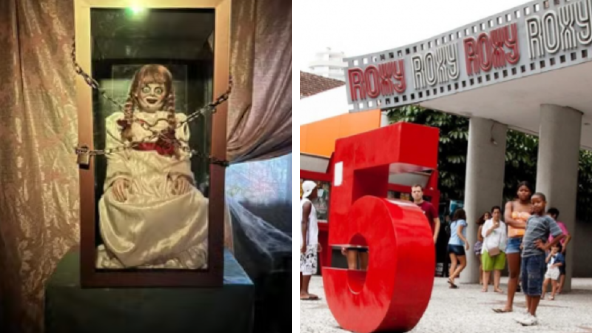 Boneca Annabelle volta a Santos em exposição gratuita no Cine Roxy 5