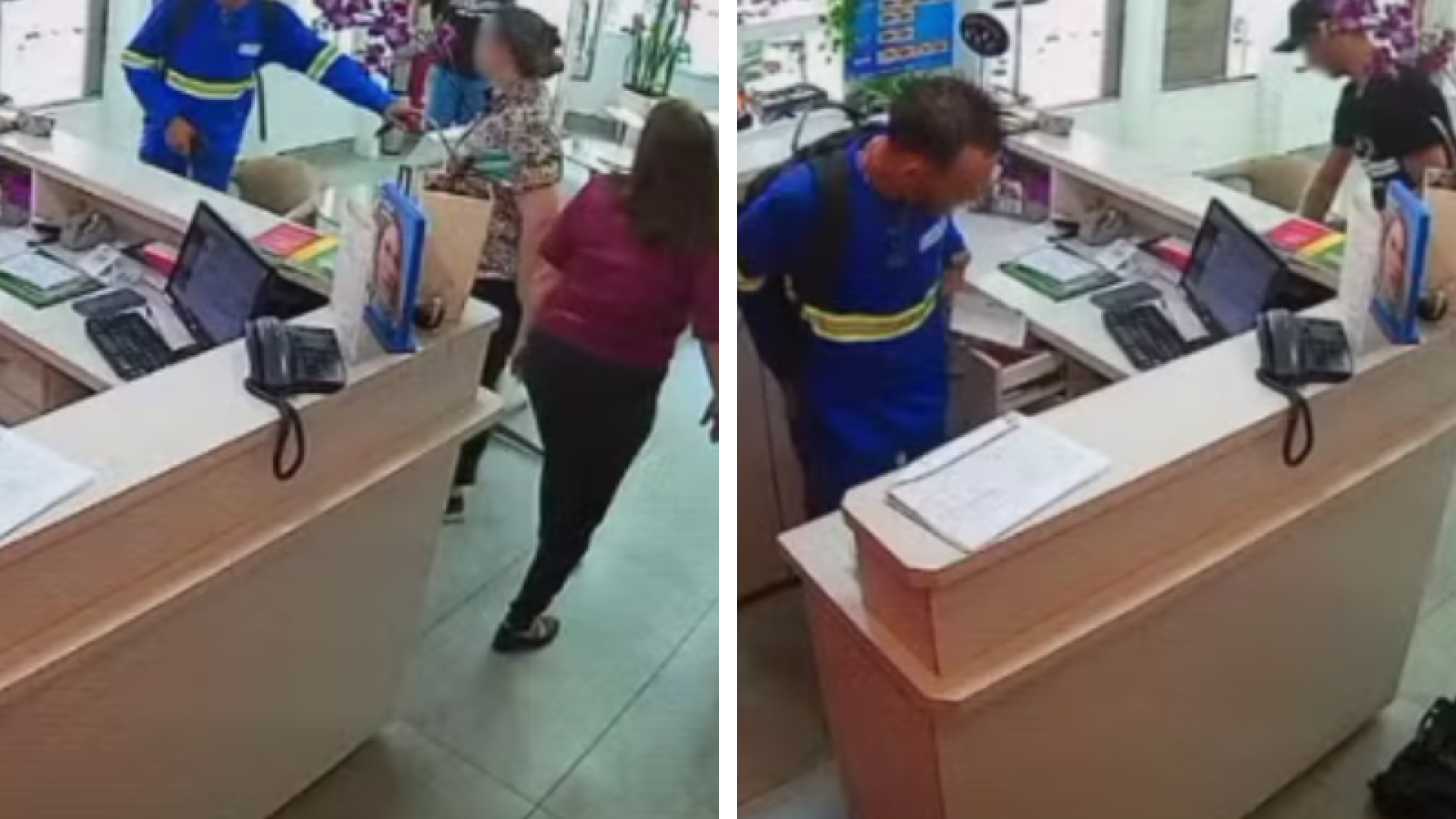 Criminosos armados invadem ótica em Santos e levam dinheiro, óculos e aliança em 2 minutos
