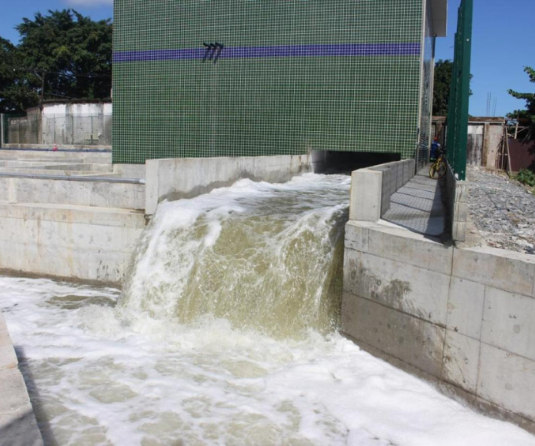 Contrato assinado para nova estação contra enchentes no Saboó, em Santos