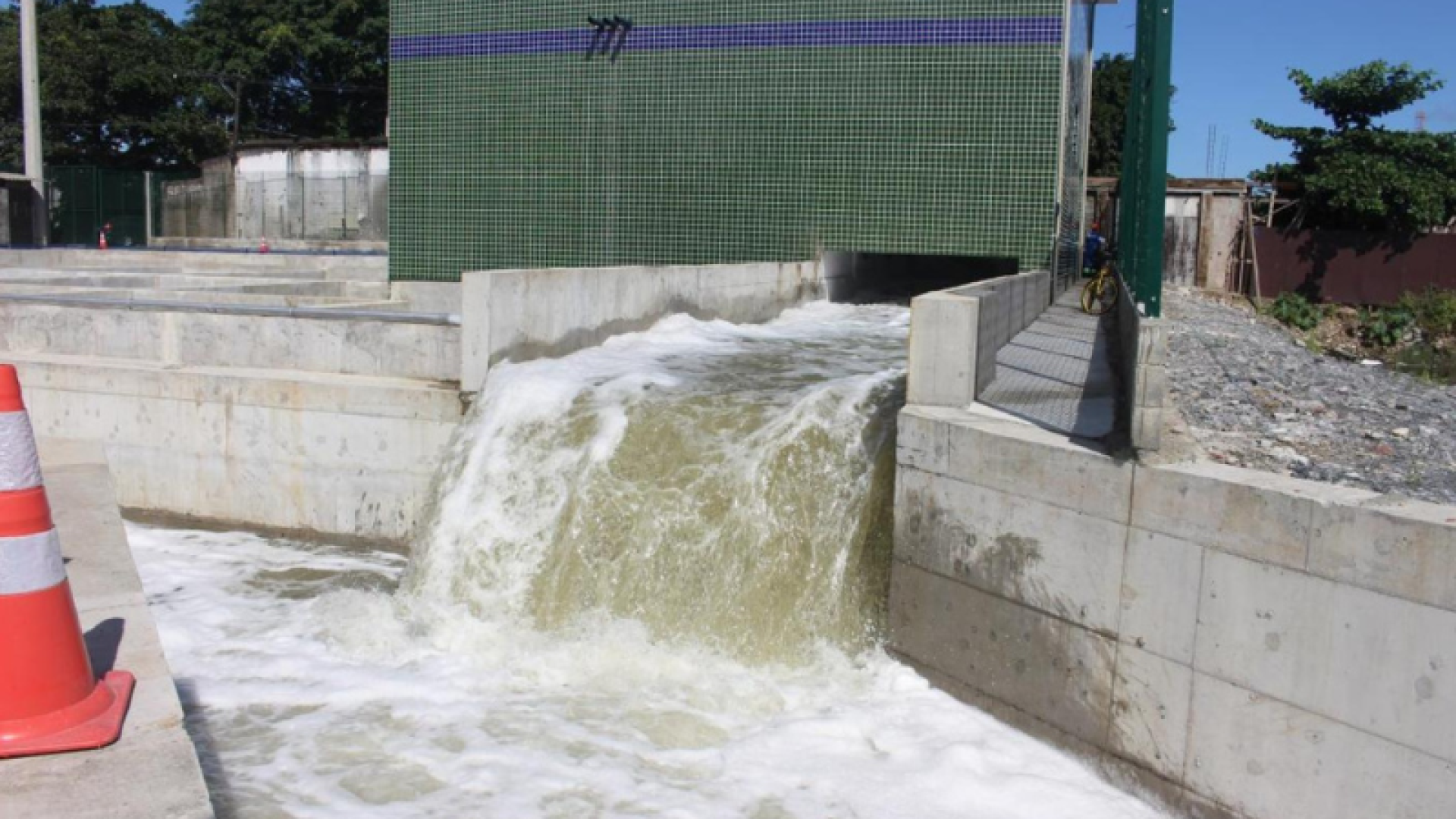 Contrato assinado para nova estação contra enchentes no Saboó, em Santos