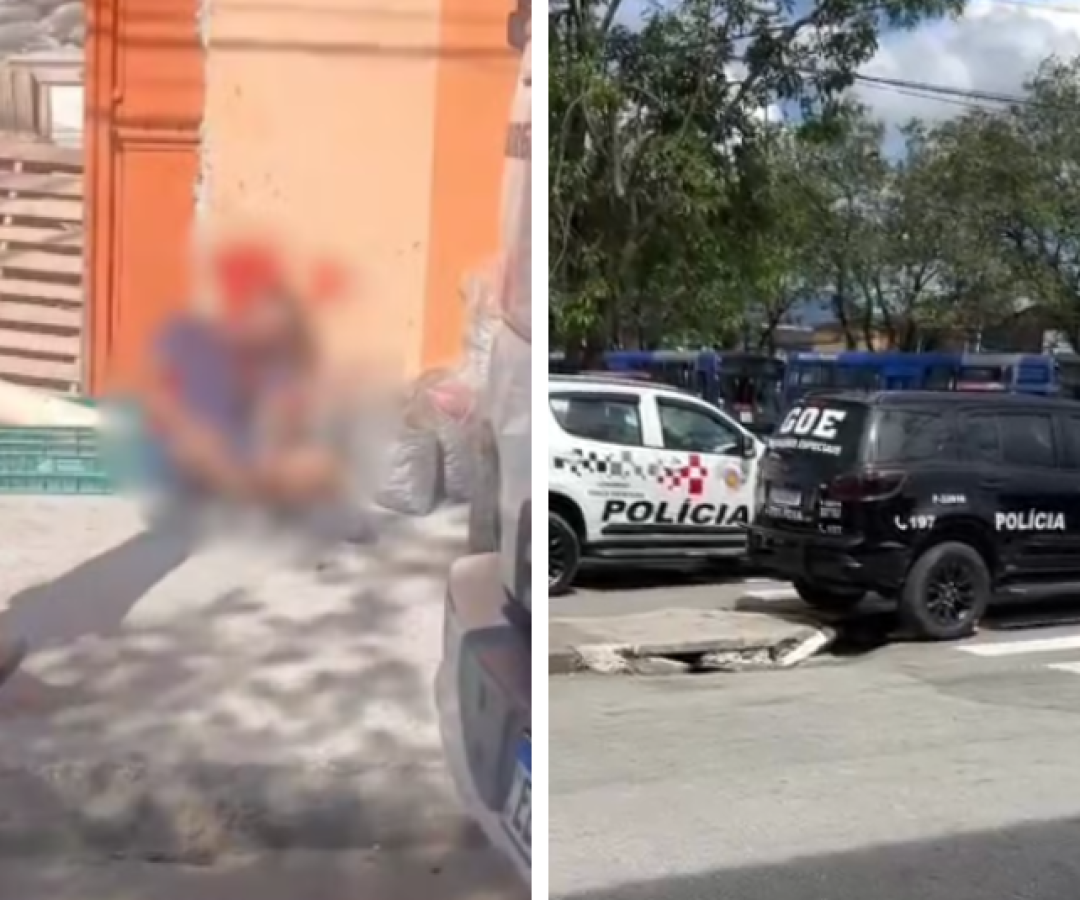 Homem é executado a tiros em frente a comércio em São Vicente