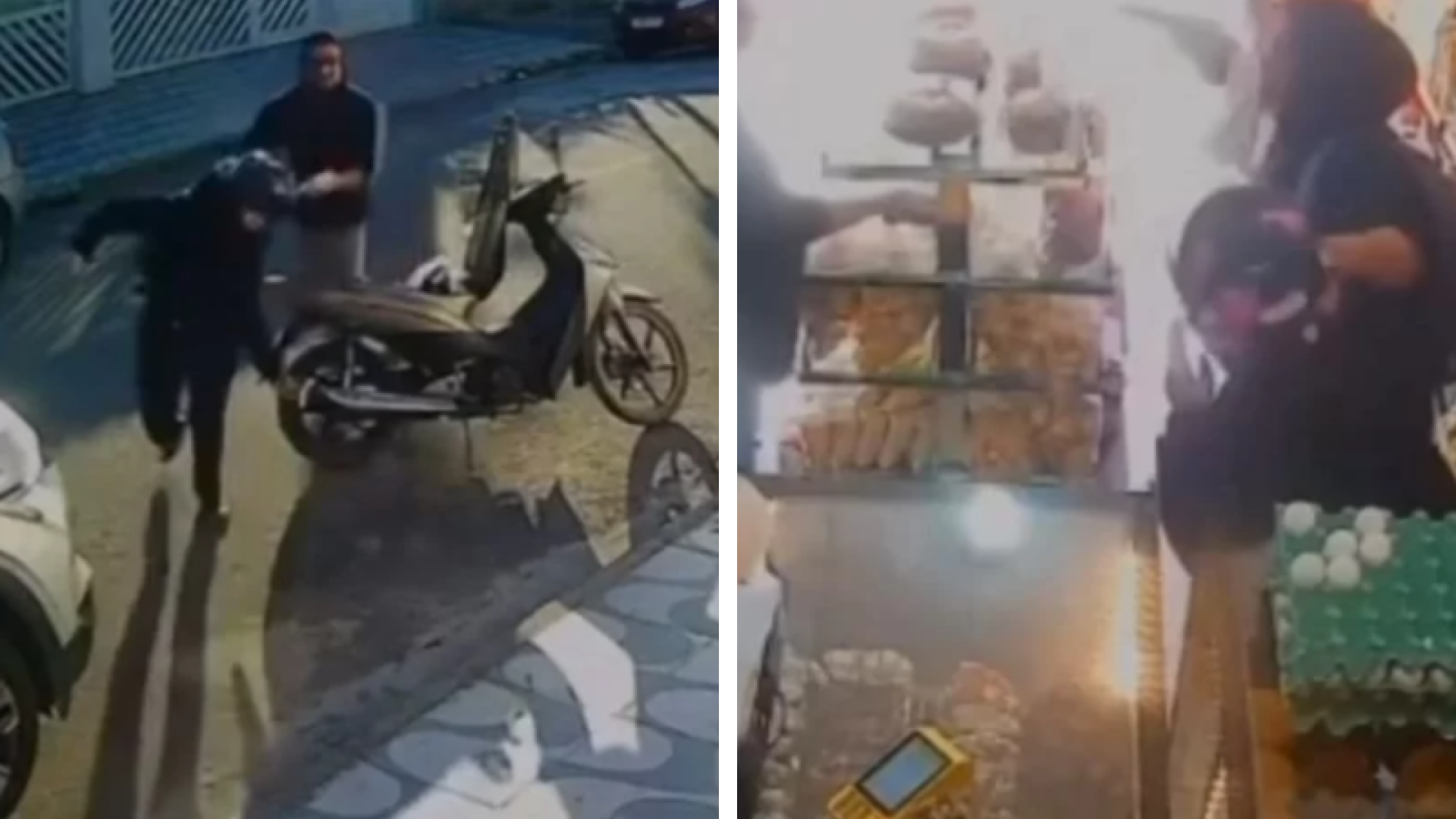 Criminoso assalta mercadinho e foge com moto de cliente em Praia Grande