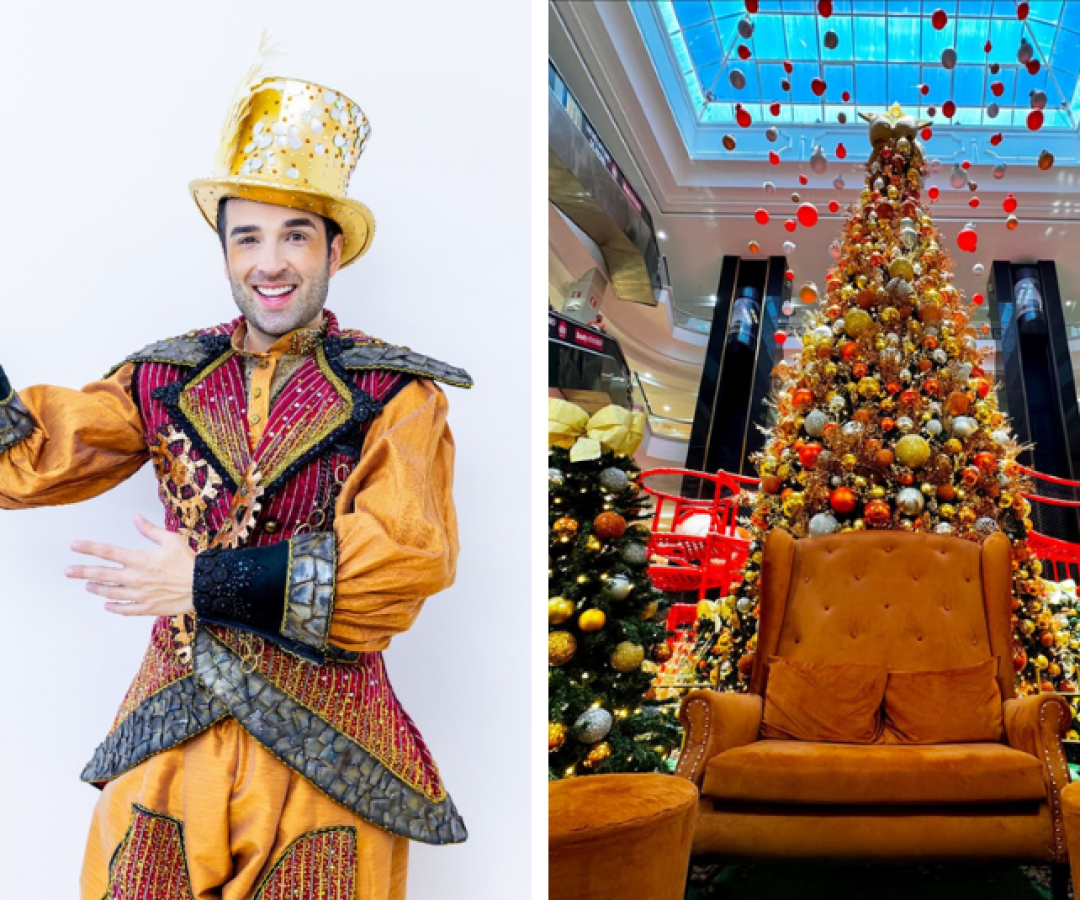 Papai Noel chega ao Brisamar Shopping neste domingo com espetáculo gratuito “Natal no Circo”