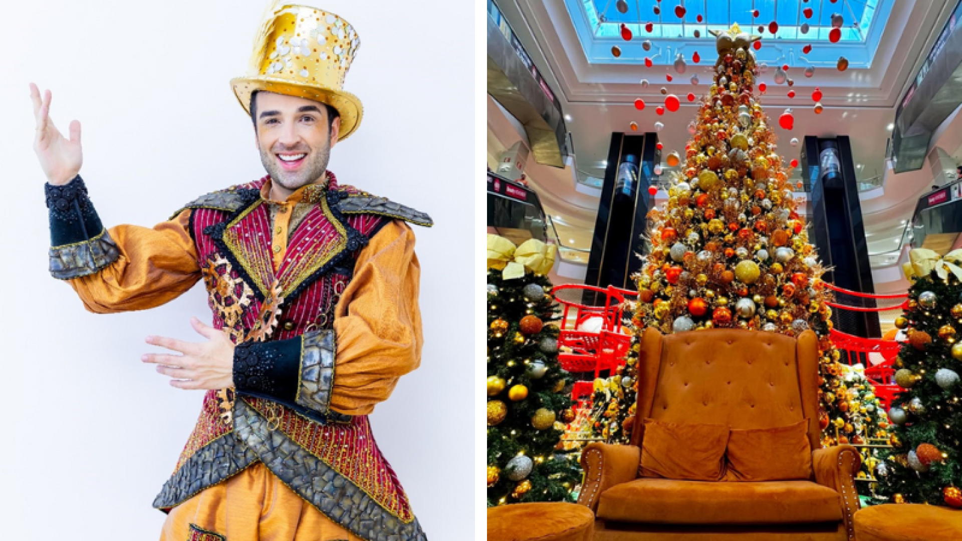 Papai Noel chega ao Brisamar Shopping neste domingo com espetáculo gratuito “Natal no Circo”
