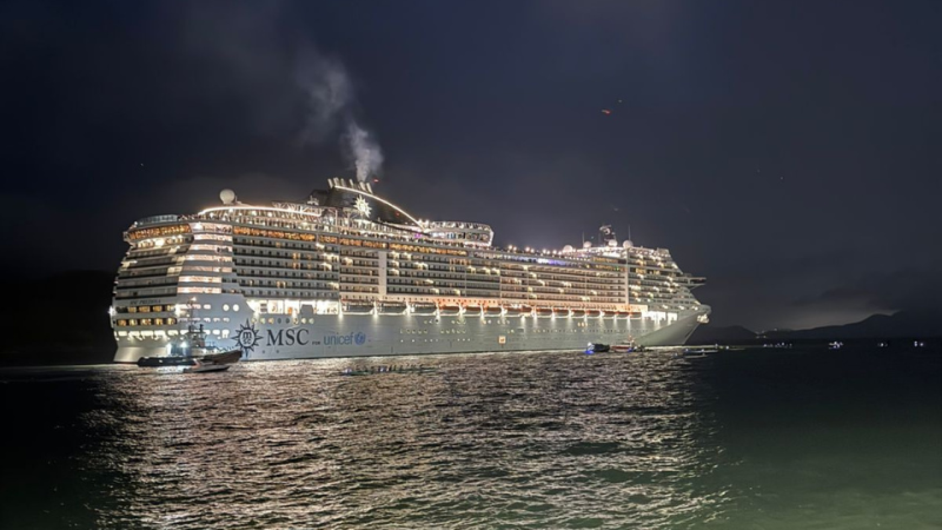 orto de Santos recebe MSC Preziosa e inaugura temporada de cruzeiros