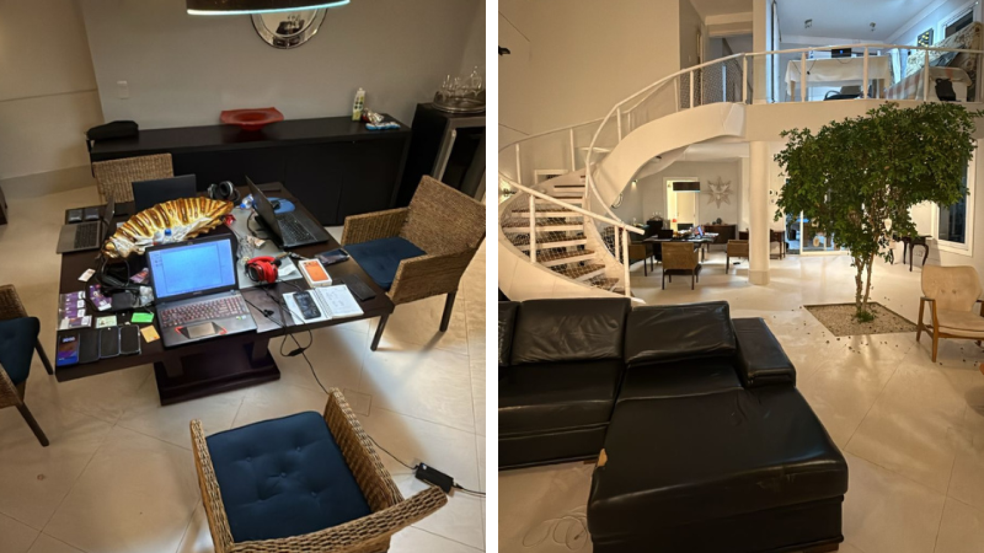 Quadrilha usa mansão de luxo como coworking do crime em Guarujá