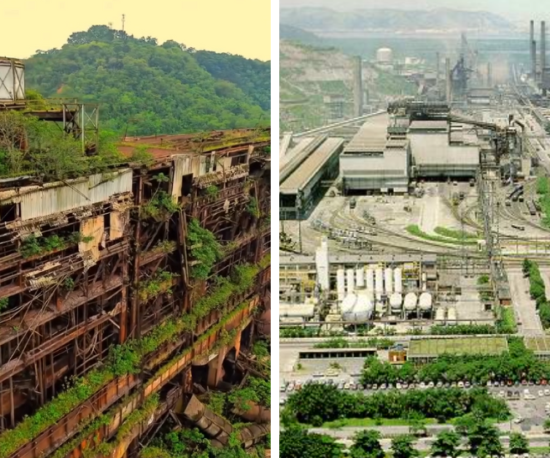 Antiga Cosipa: quando o aço movia um país