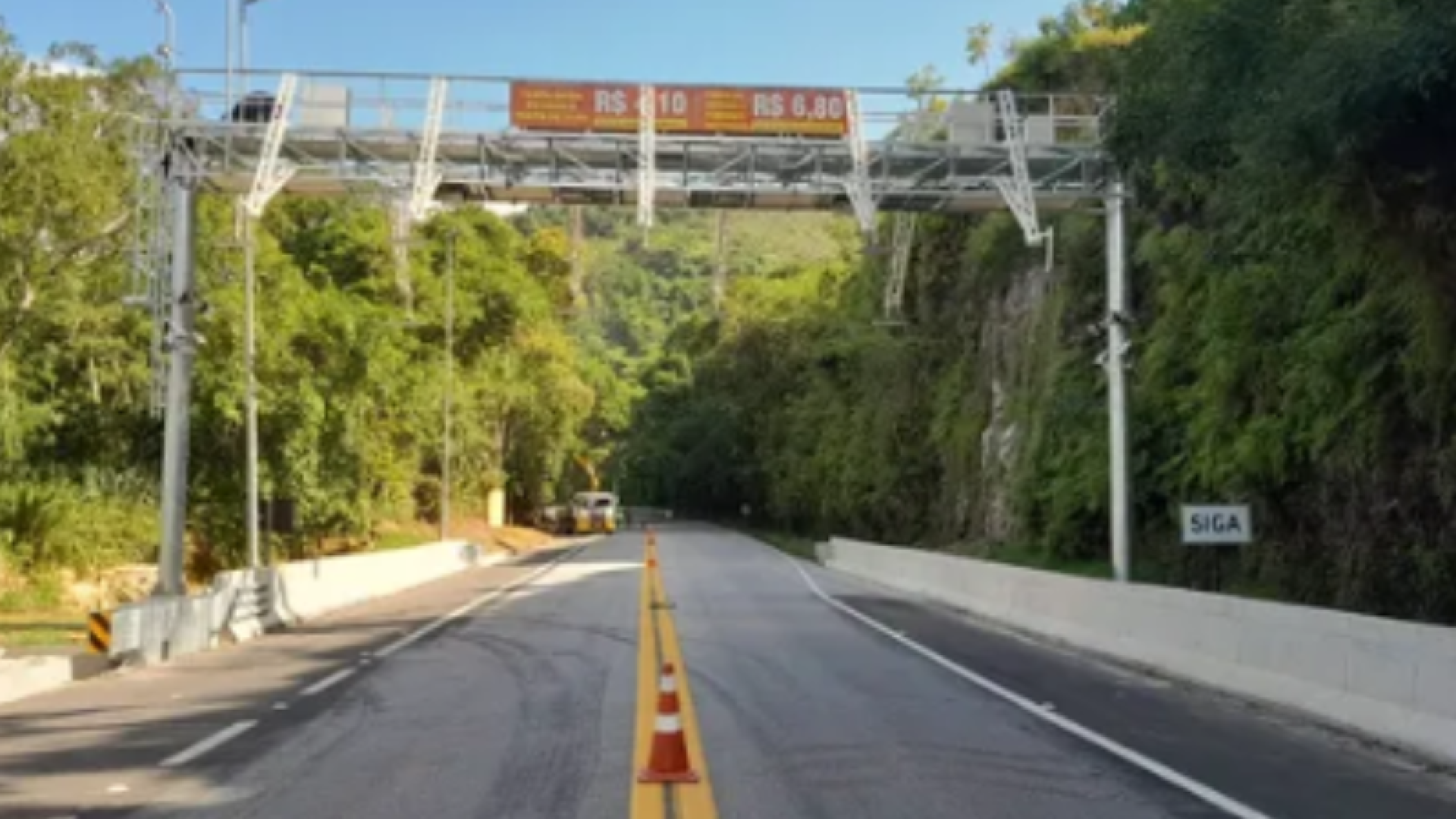 Nacional Foto Portal (76) Novo pedágio eletrônico começa a operar na Baixada Santista com cobrança automática
