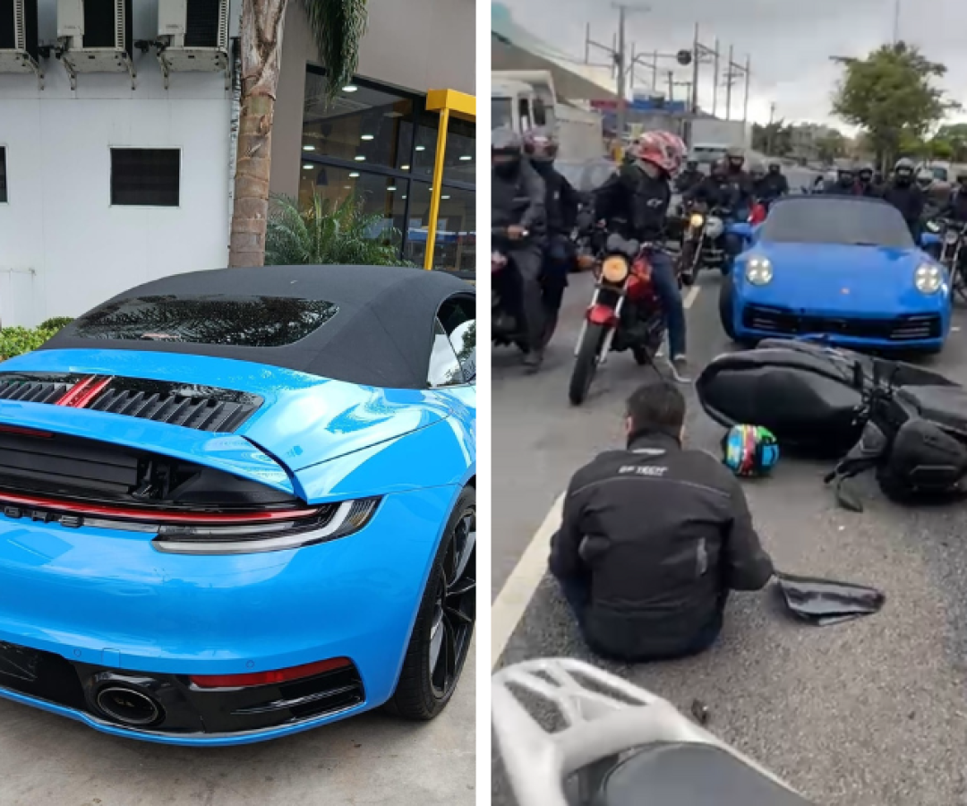 Influenciador MK Bernardino é suspeito de atropelar motociclista após acidente em SP