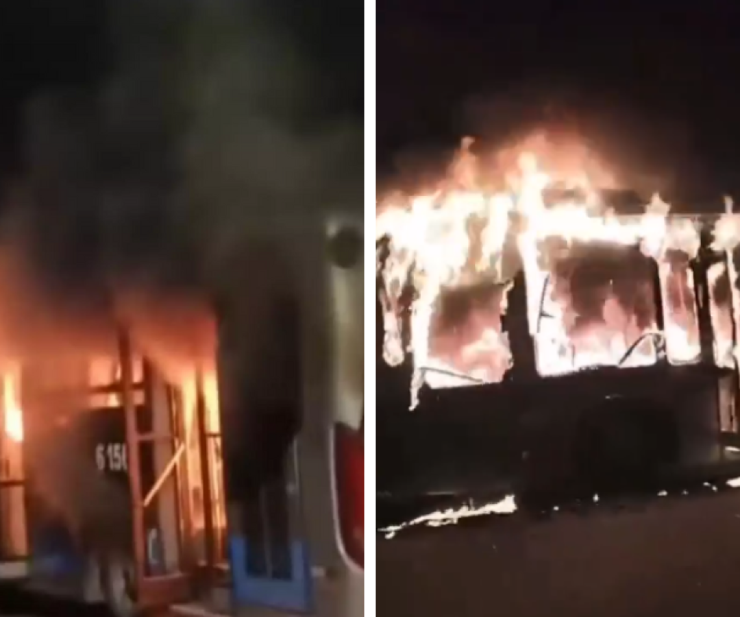 Um protesto contra uma reintegração de posse terminou em violência na noite desta quarta-feira (13) em Parelheiros, na Zona Sul de São Paulo.
