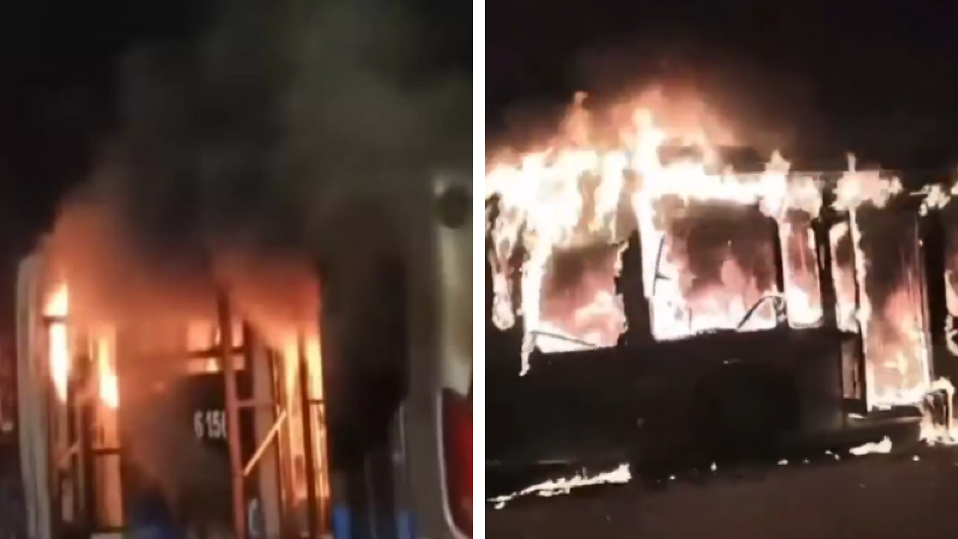 Um protesto contra uma reintegração de posse terminou em violência na noite desta quarta-feira (13) em Parelheiros, na Zona Sul de São Paulo.