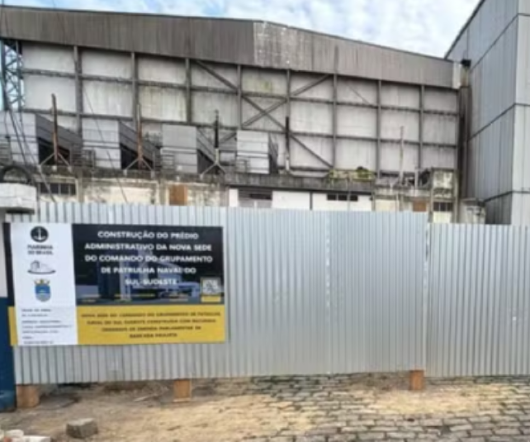 Marinha inicia construção de nova sede da Patrulha Naval no Porto de Santos