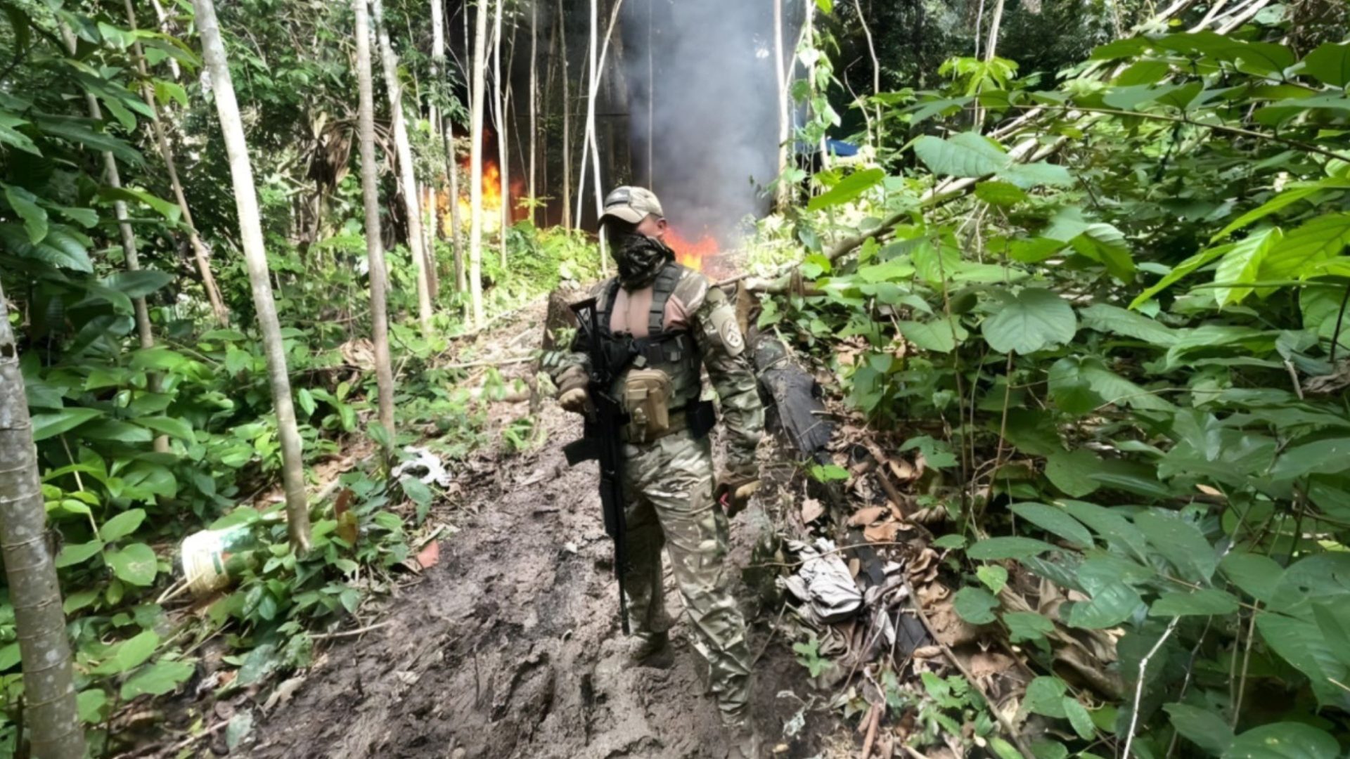 Operação na Amazônia apreende 14 toneladas de drogas