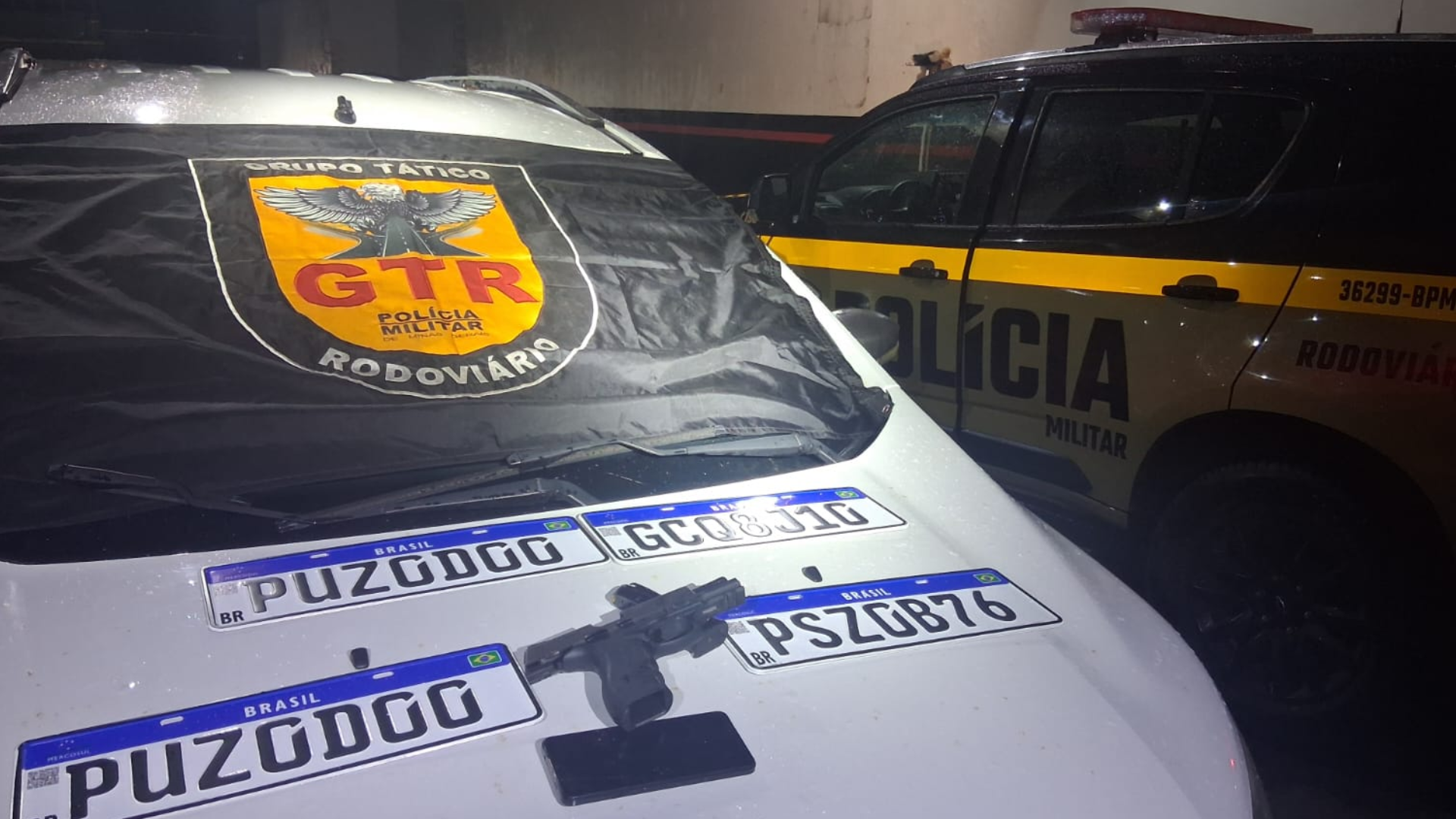 PM Rodoviária prende homem com carro clonado